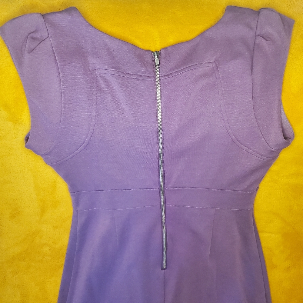 G by Guess lilac knee length dress